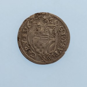 Münsterberg - Olešnice / Karel II. [1587 - 1617] / 3 Krejcar 1613, Ag,