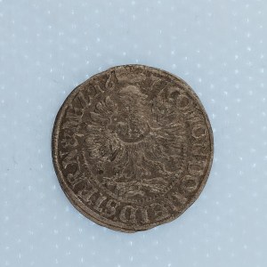 Württemberg - Olešnice / Sylvius Friedrich [1668 - 1697] / 3 Krejcar 1677 SP, patina, Ag,