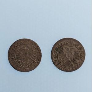 Ferdinand II. [1617 - 1637] / 1 Krejcar 1626, 27 Vratislav - Riedel, MKČ.1033, Ag, 2 ks