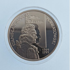 10 Zlotý 2005 Poniatowski, kapsle, Ag,