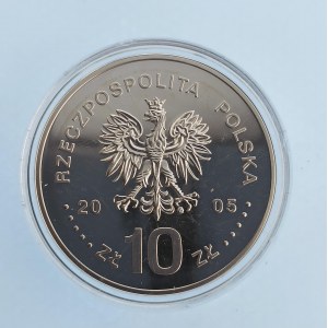 10 Zlotý 2005 Poniatowski, kapsle, Ag,