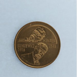 2 Zlotý 1996 Sienkiewicz, dr. rys.,