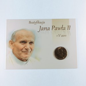 2 Zlotý 2011 v blistru, Blahořečení Jana Pavla II.,