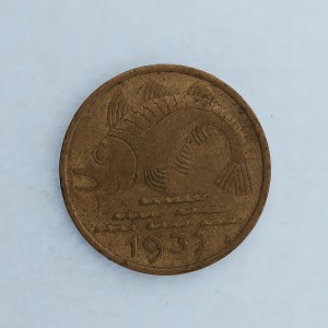 Gdaňsk / 10 Pfennig 1932, hr.,