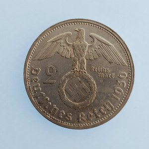 Třetí Říše [1933 - 1945] / 2 Reichsmark 1936 G, R, Ag,