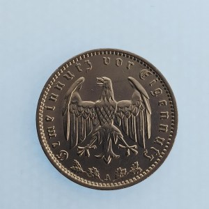 Třetí Říše [1933 - 1945] / 1 Reichsmark 1935 A, dr. rys, Ni,