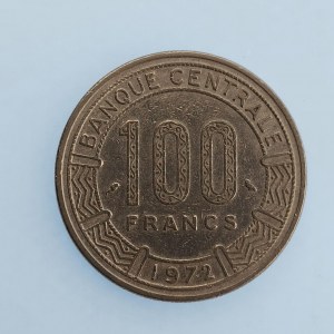 Centrální Africká Republika / 100 Frank 1972,