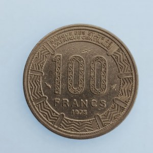 Centrální Africká Republika / 100 Frank 1975,