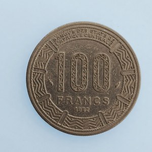 Centrální Africká Republika / 100 Frank 1982,