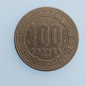 Centrální Africká Republika / 100 Frank 1988,