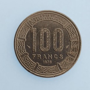 Gabon / 100 Frank 1975,