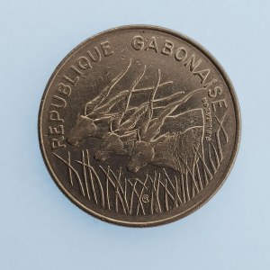 Gabon / 100 Frank 1975,