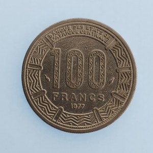 Gabon / 100 Frank 1977,
