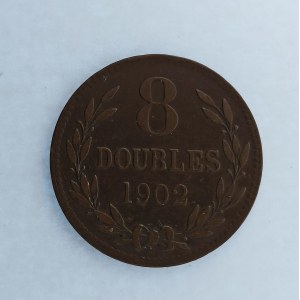 Guernsey / 8 Doubles 1902,
