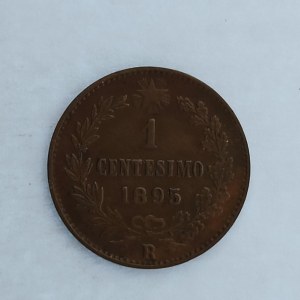 Itálie / 1 Centesimo 1895/R, Cu,