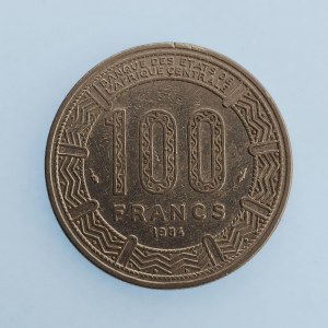Kamerun / 100 Frank 1984,