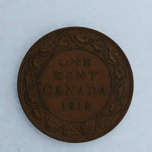Kanada / 1 Cent 1918,