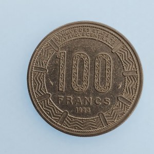 Kongo / 100 Frank 1983,