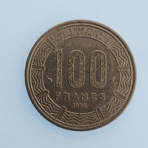Kongo / 100 Frank 1985,