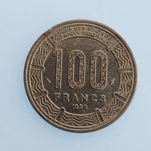 Kongo / 100 Frank 1990,