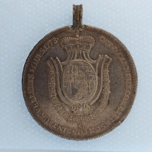 Liechtenstein / Františk Josef I. [1772 - 1781] / 1 Tolar 1778 F.W., ouško, patina, Ag,