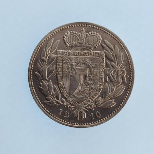 Liechtenstein / Johan II. [1858 - 1929] / 1 Koruna 1910, KM#2, Ag,