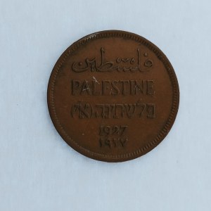Palestina / 1 Mil 1927, Br,