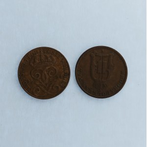 Švédsko / 1 Öre 1899, 1924, 2 ks