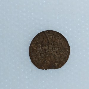 Švédsko / Kristina Švédská [1632 - 1654] / Solidus 1653 - Livonsko pod Švédskem, 0.59 g, zajímavý dvojráz ...