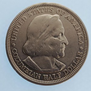 USA / 1/2 Dollar 1893 Kolumbus, Ag,