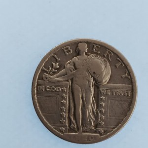 USA / 1/4 Dollar 1920, orel, Ag,
