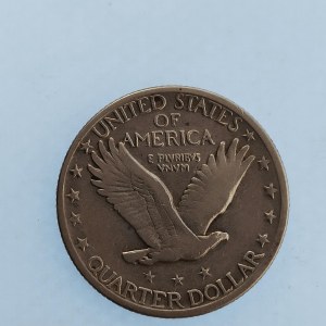 USA / 1/4 Dollar 1920, orel, Ag,