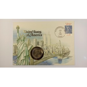 USA / Mincovní dopis 1/4 Dollar 1979 P,