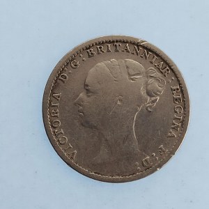 Velká Británie / Viktorie [1837 - 1901] / 3 pence 1885, Ag,