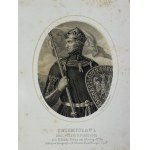 Poczet królów polskich A. Lessera z 1861 [syg. oprawa A. Kantora]