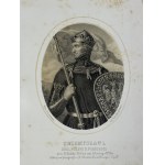 Poczet Królów polskich A. Lessera z roku 1861 [sig. väzba A. Kantora].