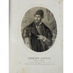 Poczet Królów polskich A. Lessera z roku 1861 [sig. väzba A. Kantora].