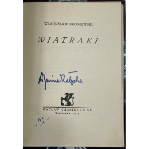 Broniewski Władysław, Wiatraki [Debut!] [Polovičná škrupina].
