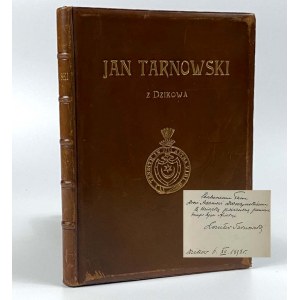 Jan Tarnowski of Dzików. Cracow 1898 [Luxury variant of the publisher's binding].