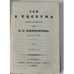 Niemcewicz Julian Ursyn, Jan von Tęczyn; drei Bände in zwei [vollständig].