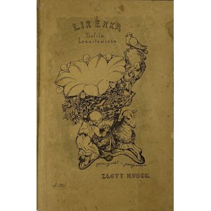 [cover with composition by C.K. Norwid!] Lenartowicz Teofil - Lirenka [1st edition].
