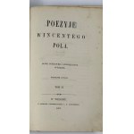 [Wincenty Pol] Poems of Wincenty Pol vol. I-II [Half leather].