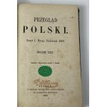 [Kozica] Przegląd Polski. Zeszyt I. Miesiąc Październik 1868. Rok III Kwartał II