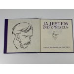[dedication] Brandstaetter Roman - I am the Jew from The Wedding [ex libris Tadeusz Kudlinski].