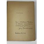 [dedykacja dla Władysława Babla] Broszkiewicz Jerzy - Oczekiwanie [okł. Maria Hiszpańska]