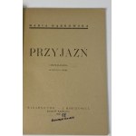 [autograf] Dąbrowska Maria - Przyjaźń. Opowiadania [okł. Leopold Buczkowski]