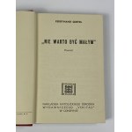[Widmung des Autors] Goetel Ferdinand - Es lohnt sich nicht, klein zu sein. Roman, London 1959