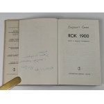 [dedykacja dla Jerzego Madeyskiego] Greń Zygmunt - Rok 1900. Szkice o dramacie zapomnianym [Przybyszewski, Staff, Zapolska, Miciński, Brzozowski, Feldman]