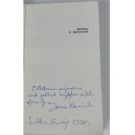 [Widmung + Brief des Autors] Kamiński Ireneusz J. - Sztuka w labiryncie [1. Aufl.] [Umschlag von Jerzy Kostka].