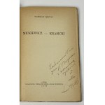[dedykacja] Łempicki Stanisław Mickiewicz – Krasicki Lwów 1936
